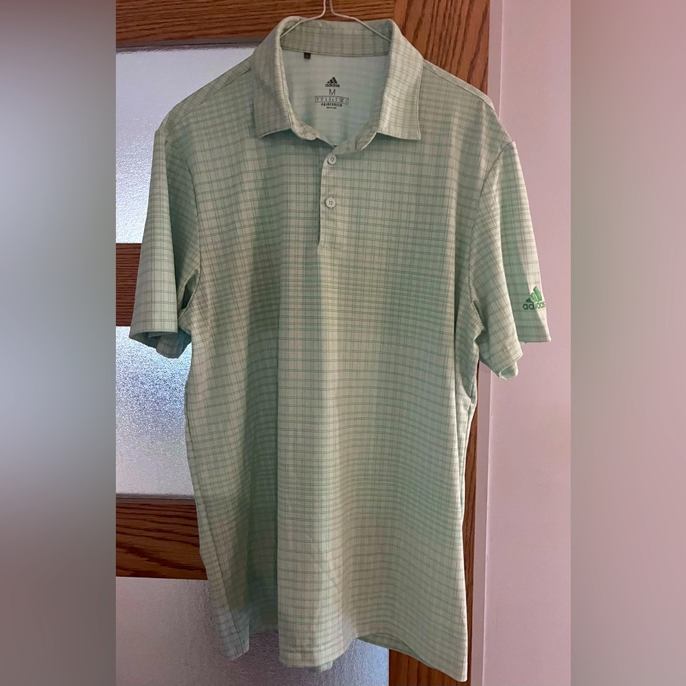 Adidas Primegreen Size M Golf Shirt